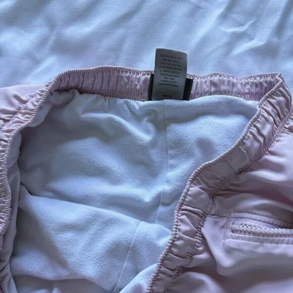 Champion Womens Size Small Athletic Running Shorts Size Lined Pink Drawstring - Picture 9 of 11